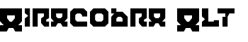 Airacobra Alt font