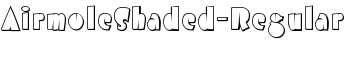 download AirmoleShaded-Regular font
