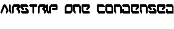 Airstrip One Condensed font