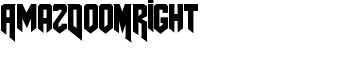 download AmazDooMRight font