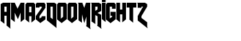 AmazDooMRight2 font