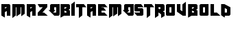 AmazObitaemOstrovBold font