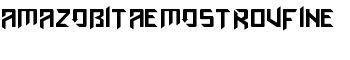 AmazObitaemOstrovFine font