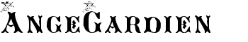 AngeGardien font