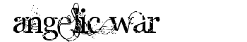 Angelic War font