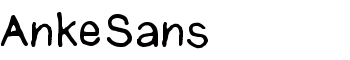 AnkeSans font
