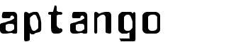 aptango font