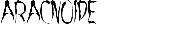 download aracnoide font