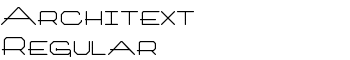 download Architext Regular font