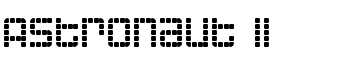 Astronaut II font