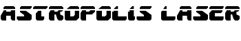 Astropolis Laser font