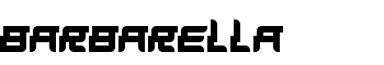 Barbarella font