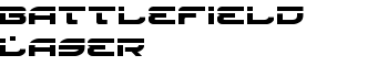 download Battlefield Laser font