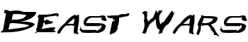 Beast Wars font