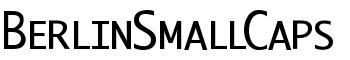 download BerlinSmallCaps font