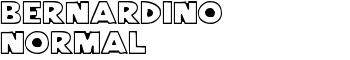 Bernardino Normal font