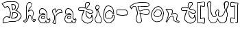 Bharatic-Font[W] font