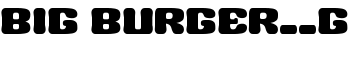 download BIG BURGER__G font