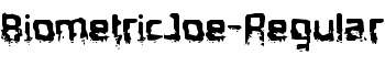 BiometricJoe-Regular font