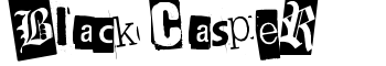 BlackCasper font