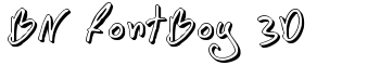 download BN FontBoy 3D font