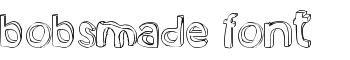 bobsmade font font