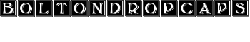 BoltonDropCaps font