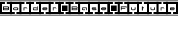 Border Base Future font