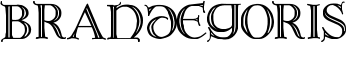 Brandegoris font