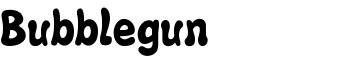 download Bubblegun font