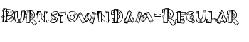 BurnstownDam-Regular font