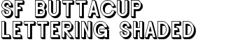 download SF Buttacup Lettering Shaded font