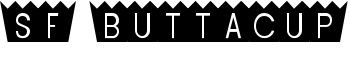 SF Buttacup font
