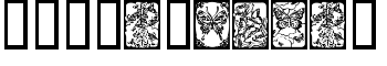 Butterflies font