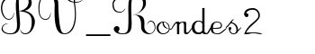 BV_Rondes2 font