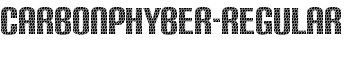 CarbonPhyber-Regular font