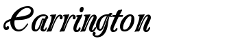 download Carrington font