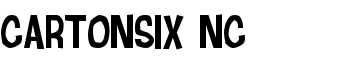 Cartonsix NC font