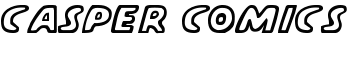 Casper Comics font