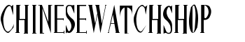 download ChineseWatchShop font