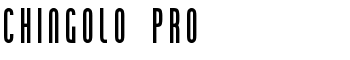 download Chingolo Pro font
