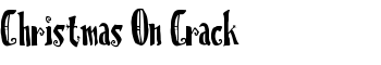 download Christmas On Crack font