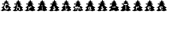 Christmas-Tree font