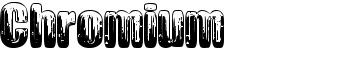 Chromium font