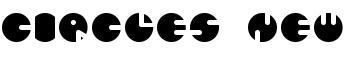 Circles_New font