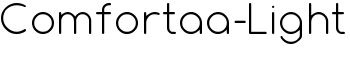 download Comfortaa-Light font