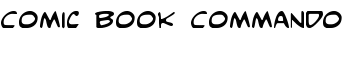 Comic Book Commando font