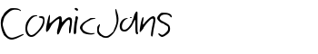 ComicJans font