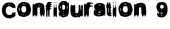 Configuration 9 font