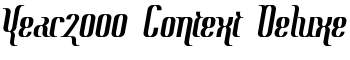 Year2000 Context Deluxe font